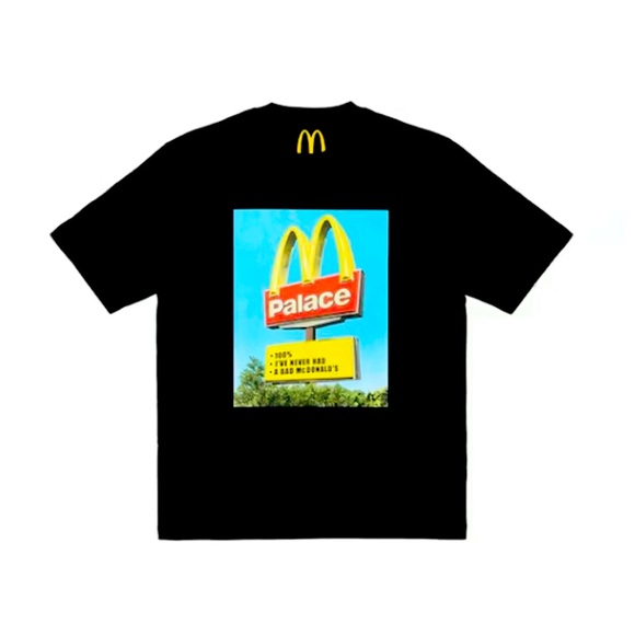 Palace x McDonald’s “I’ve Never Had a Bad McDonald’s” Tee – Size Small (BNIB) - Picture 1 of 2